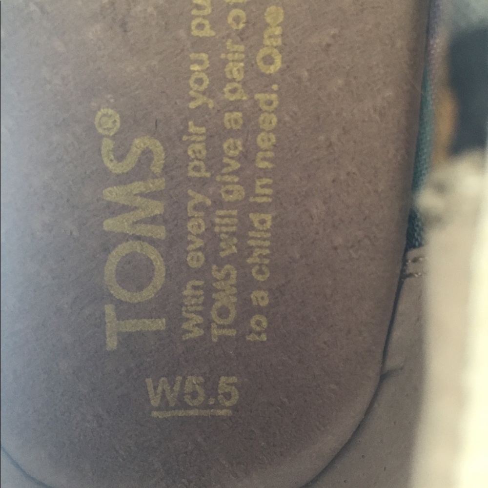Toms wedge shoes size 5.5 - Picture 4 of 4